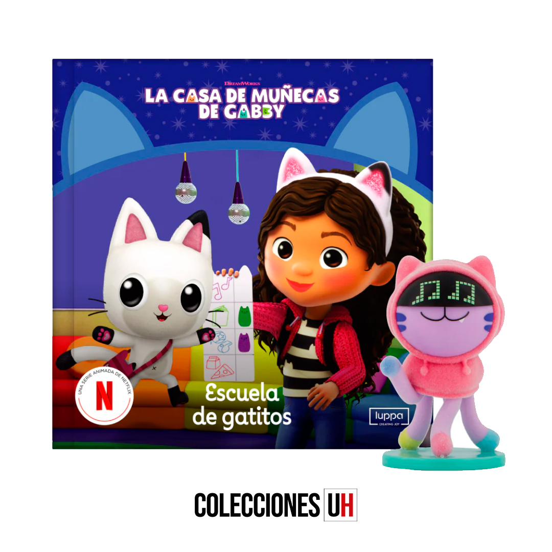10 colección casa de muñecas de gabby. salida 12 libro + figura de dj cometa 10 colección casa de muñecas de gabby. salida 12 libro + figura de dj cometa