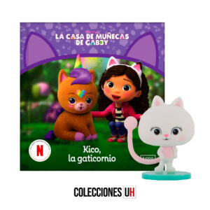 11 colección casa de muñecas de gabby. salida 13 libro + figura suave esponja