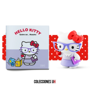 13.Hello Kitty quiere ser... Salida 13 – Libro + Figura Hello Kitty Profesora