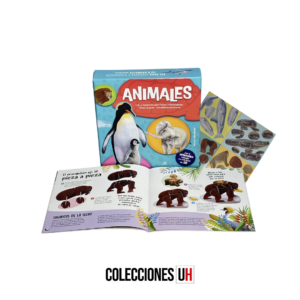 Inicio 2 kit de construcción libro 2 + piezas en 3d animales