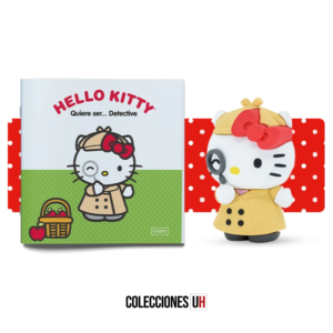 3.Hello Kitty quiere ser... Salida 3 – Libro + Figura Hello Kitty Detective