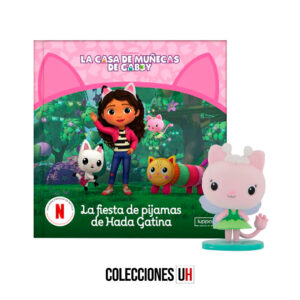 4- Colección Casa de Muñecas de Gabby. Salida 6 - Libro + figura de Hada Gatina
