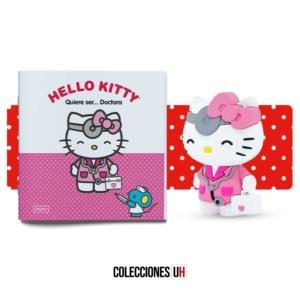 5.Hello Kitty quiere ser... Salida 5 – Libro + Figura Hello Kitty Doctora
