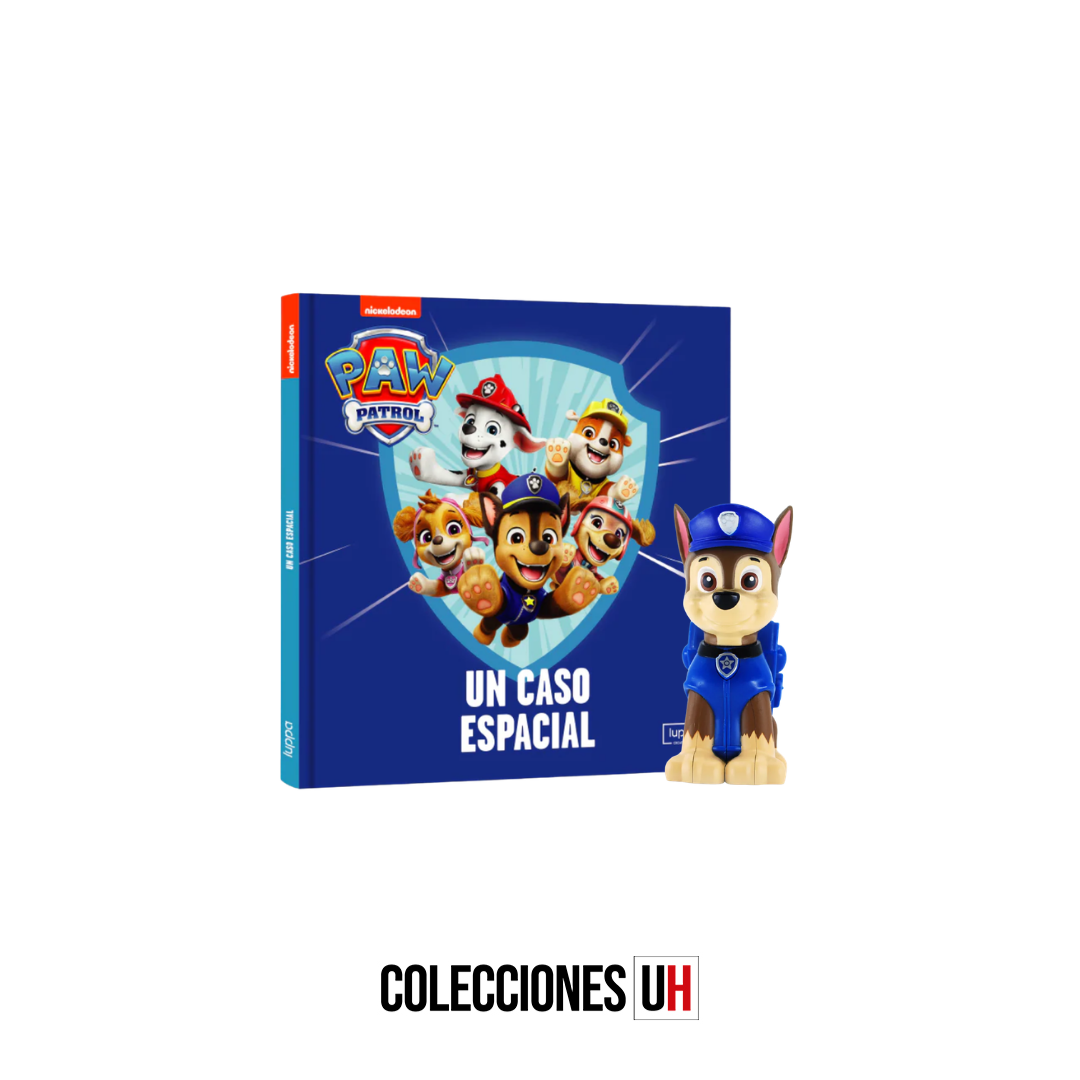 colección paw patrol libro 1 libro + figura chase colección paw patrol libro 1 libro + figura chase
