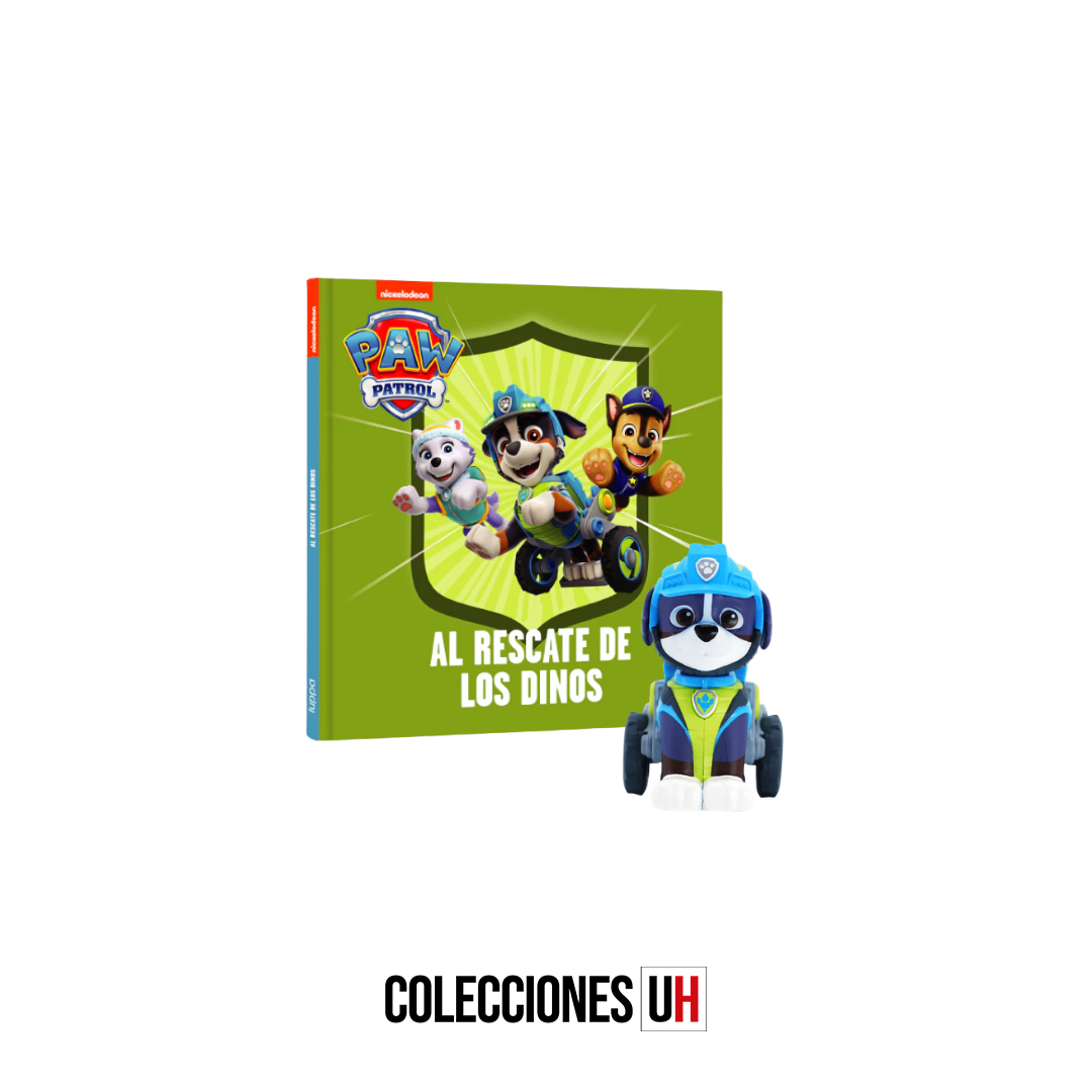 colección paw patrol libro 10 libro + figura rex colección paw patrol libro 10 libro + figura rex