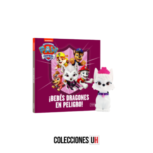 colección paw patrol libro 12 libro + figura sweety