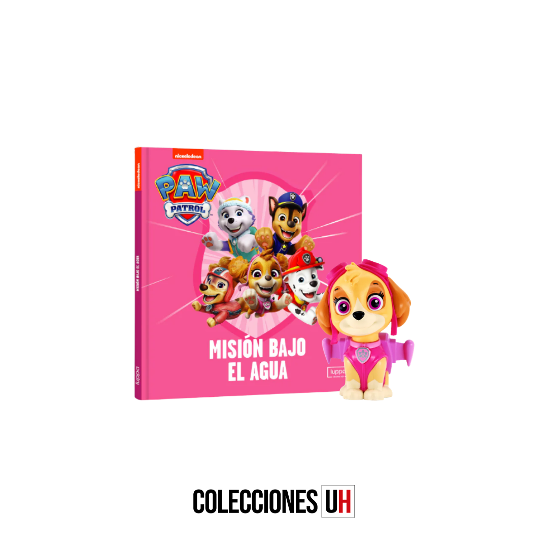 colección paw patrol libro 3 libro + figura skye colección paw patrol libro 3 libro + figura skye