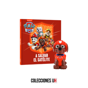 colección paw patrol libro 5 libro + figura zuma