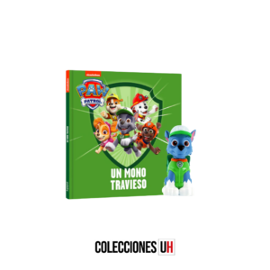 colección paw patrol libro 6 libro + figura rocky