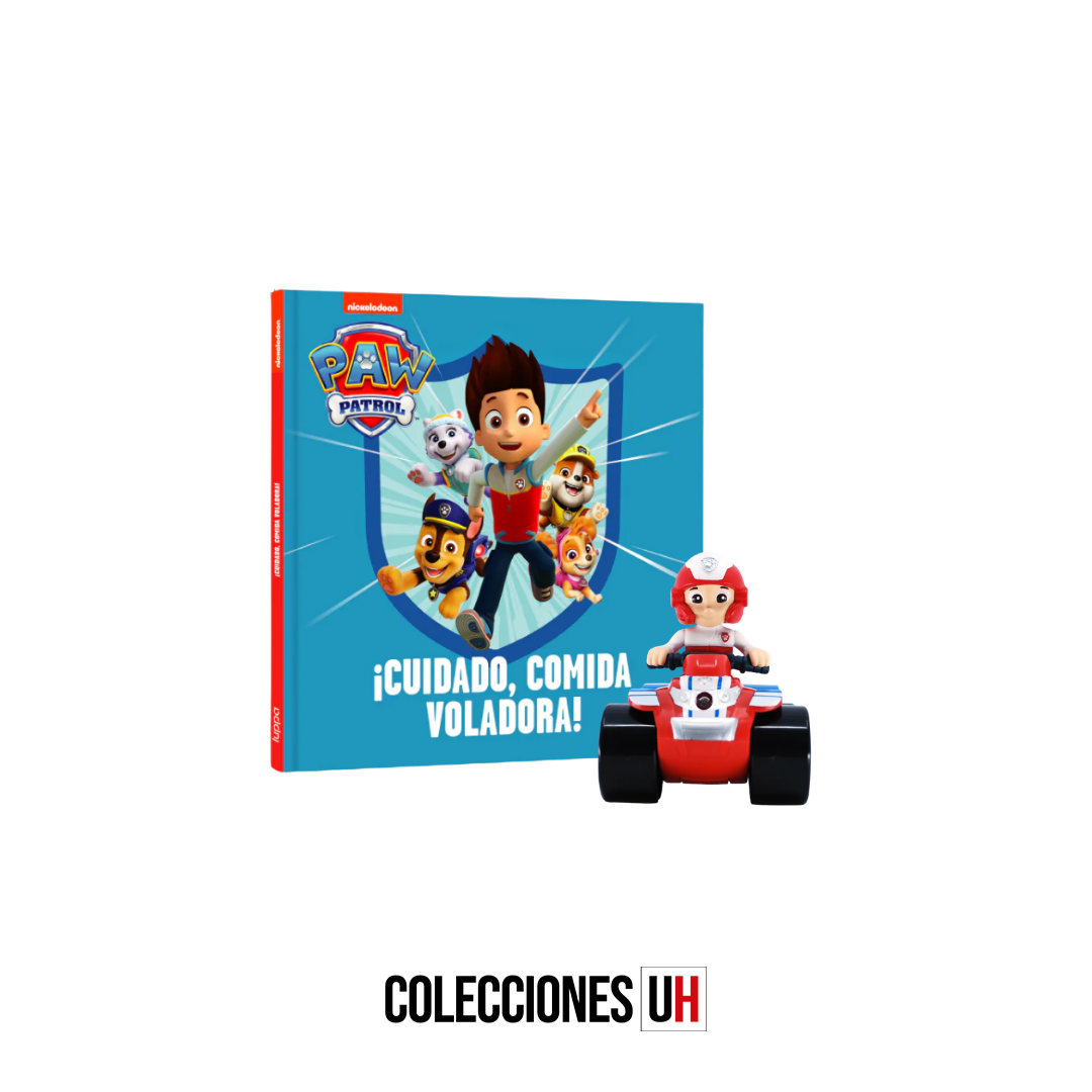 colección paw patrol libro 7 libro + figura ryder colección paw patrol libro 7 libro + figura ryder