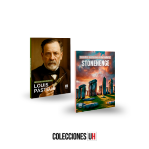 pack genios de la humanidad + grandes misterios libro 6 louis pasteur + stonehenge