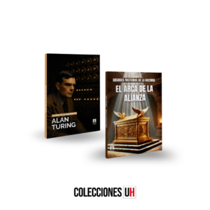 pack genios de la humanidad + grandes misterios libro 7 alan turing + manuscrito voynich