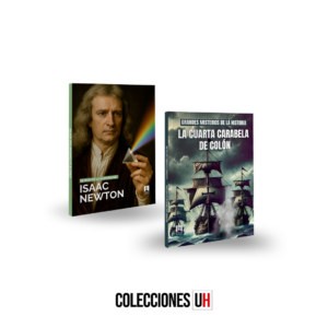 pack genios de la humanidad + grandes misterios libro 9 isaac newton + la cuarta carabela