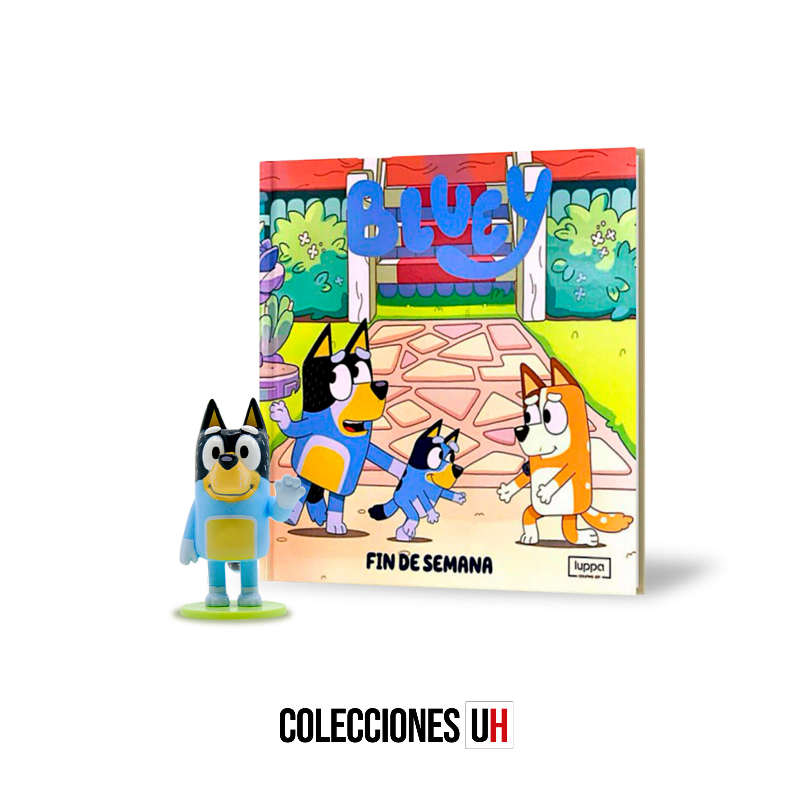 colección bluey y sus amigos salida 3 bandit+libro colección bluey y sus amigos salida 3 bandit+libro