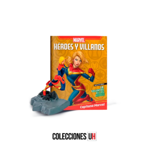 colección marvel héroes y villanos salida 1 capitana marvel