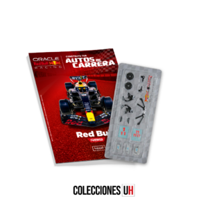 colección oracle red bull salida 1 carrocería, spoiler, halo y rejilla.