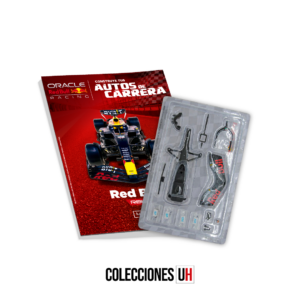 colección oracle red bull salida 1 carrocería, spoiler, halo y rejilla.