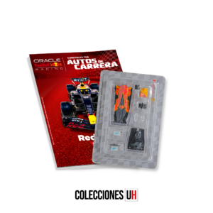 colección oracle red bull salida 1 carrocería, spoiler, halo y rejilla.